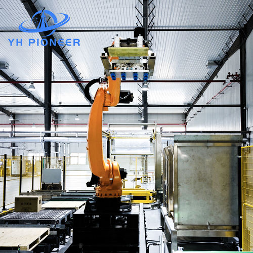 Latest company news about افزایش بهره وری با سیستم خودکار پالتیزاسیون از گوانگزو YH PIONEER INTELLIGENT CO.,LTD