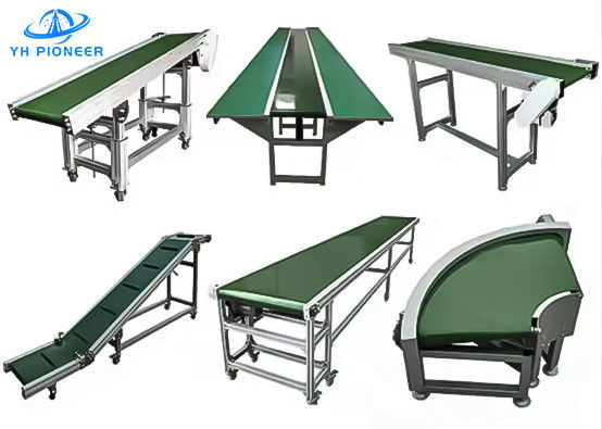 قیمت خوب سیستم های حمل و نقل کیسه مقاوم به دمای بالا کنترل PLC سرعت تنظیم شده آنلاین