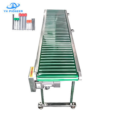 قیمت خوب سیستم های حامل بطری دارویی تایید شده توسط FDA 5-25m / min سرعت تنظیم شده آنلاین
