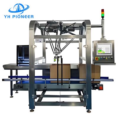 قیمت خوب IP65 Robot Bag Carton Packer Machine 25-100 بار در دقیقه دلتا ربات بسته بندی کیف آنلاین