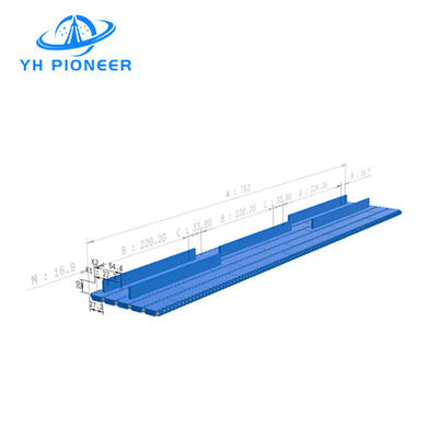 قیمت خوب کمربند ناقل تخت قابل تنظیم با پرواز های جانبی برای دستکاری مواد قابل تنظیم آنلاین