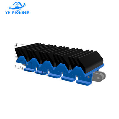قیمت خوب پیچیدن با اصطکاک بالا در زنجیره حمل و نقل با کلیمپ های لاستیکی طبیعی برای دستکاری قابل اعتماد بطری آنلاین