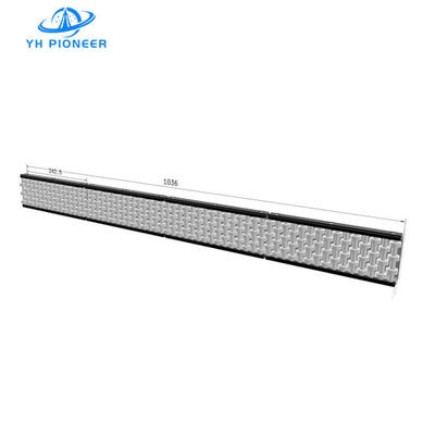 قیمت خوب راه آهن راهنمای جانبی سه ردیف با نایلون و فولاد ضد زنگ برای حمل بار سنگین آنلاین