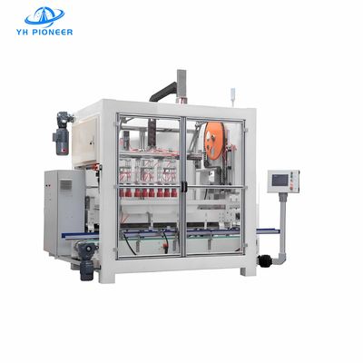 قیمت خوب دستگاه بسته بندی کارآمد بطری با سرعت 21-28 کارتن / دقیقه و قدرت 4.5KW برای بسته بندی قابل اعتماد آنلاین