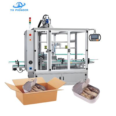 قیمت خوب دستگاه بسته بندی کارتن قوطی های تن ماهی برای محصولات شیشه ای، پت، قلع و کیسه ای برای نیازهای بسته بندی متنوع آنلاین