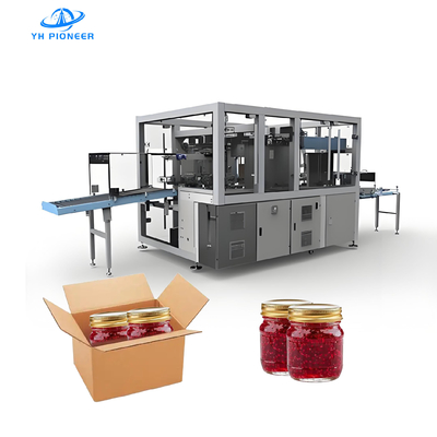 قیمت خوب خط بسته بندی اتوماتیک برای بطری ها قوطی ها بطری های جام کارتون دستگاه بسته بندی آنلاین