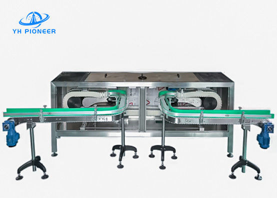 سیستم های حمل بطری خودکار فولاد ضد زنگ ماشین حمل حلقه زنجیر