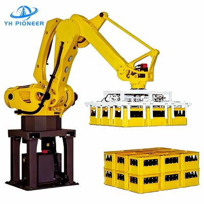 قیمت خوب سرعت تنظیم شده لایه اتوماتیک روبات پالتیزه کننده PLC کنترل روبات پالتیزه کننده ماشین آنلاین