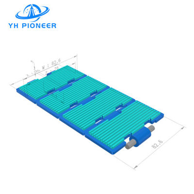 قیمت خوب صفحه زنجیره ای حامل فولاد ضد زنگ با لاستیک برای کاهش بیشتر صدا آنلاین