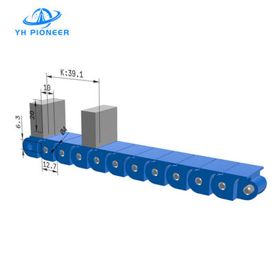 قیمت خوب زنجیره پلاستیکی بیزل تمیز شده برای تمیز کردن و نگهداری آسان در صنایع غذایی و دارویی آنلاین