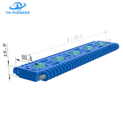 قیمت خوب کمربند ماژولار پلاستیکی PP با رول برای سیستم های حمل و نقل اتوماسیون صنعتی آنلاین