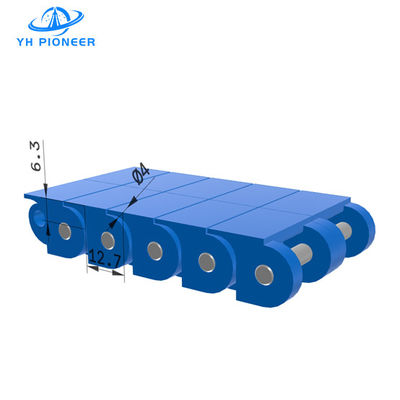 قیمت خوب مقاومت در برابر خوردگی صفحه زنجیره حمل و نقل دو ردیف با محور های فولاد ضد زنگ آنلاین
