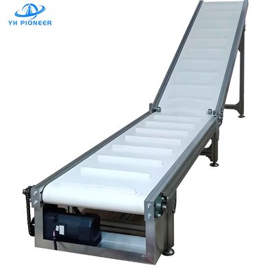 قیمت خوب کمربند ناقل زاویه ای قابل تنظیم 750 وات با کمربند PU درجه غذایی آنلاین