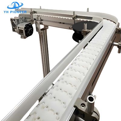 قیمت خوب ماشین نقلیه زنجیره ای انعطاف پذیر برای صنعت مواد غذایی و نوشیدنی آنلاین