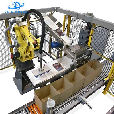 قیمت خوب دستگاه ارتجاع دهنده اتوماتیک ربات باکس کارتون 3 کیلو با انعطاف پذیری 6 محور آنلاین