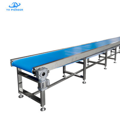 قیمت خوب سیستم ناقل کیسه ای قابل تنظیم برای صنعت مواد غذایی با سرعت کمربند 20 متر در دقیقه و عرض 750 میلی متر آنلاین