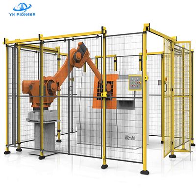 حصار کارگاه انعطاف پذیر با گزینه های ارتفاع و عرض قابل تنظیم برای استفاده بهتر از فضا و ایمنی