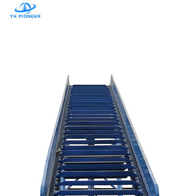 قیمت خوب سیستم زنجیره حمل و نقل پالت با طراحی زنجیره دوگانه با سرعت 10 متر در دقیقه برای کاربردهای سنگین آنلاین