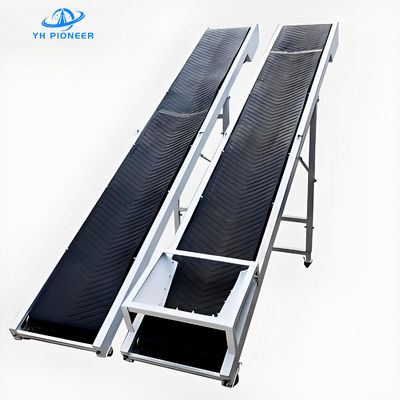 قیمت خوب حامل کمربند خمیده با ظرفیت بالا با گزینه های عرض 50CM / 60CM / 80CM طول قابل تنظیم برای رسیدگی موثر به مواد آنلاین