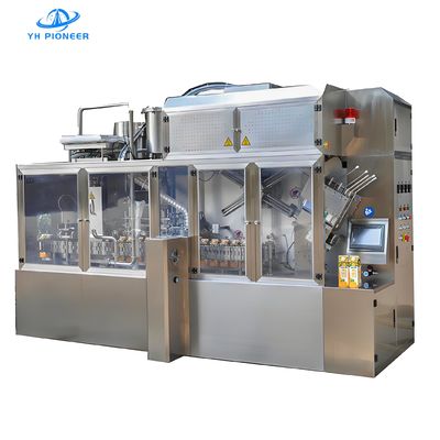 سیستم پرکن نوشیدنی با اتوماسیون بالا و طراحی مدولار برای تولید پایدار سرد 27 کیلووات توان 3000 کارتن در ساعت فولاد ضد زنگ 304