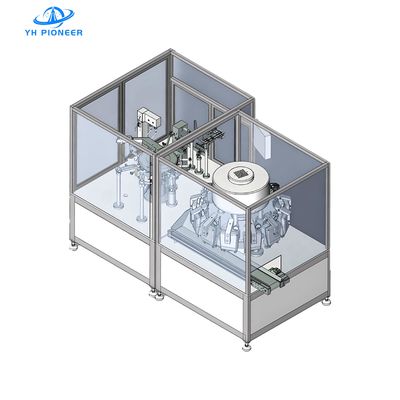 قیمت خوب دستگاه بسته بندی کیسه ای چرخش با کارایی بالا با سرعت 30-40 کیسه در دقیقه برای راه حل های بسته بندی خودکار آنلاین